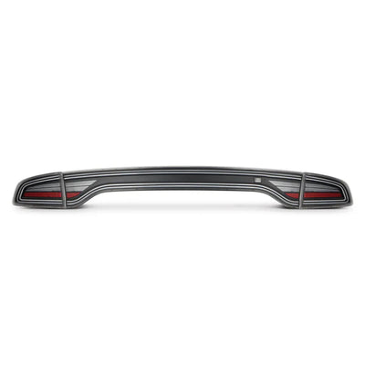 AlphaRex 15-23 Dodge Charger MKII NOVA-Series Prismatic LED Tail Lights Black