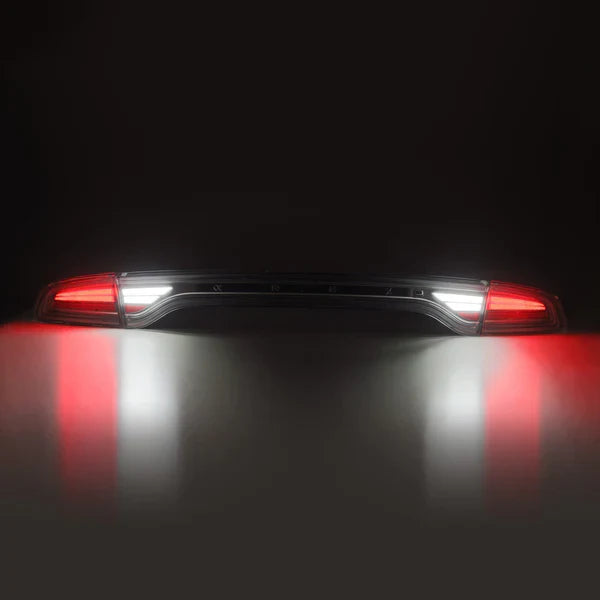AlphaRex 15-23 Dodge Charger NOVA-Series Prismatic LED Tail Lights Alpha-Black