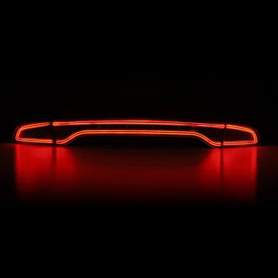 AlphaRex 15-23 Dodge Charger MKII NOVA-Series Prismatic LED Tail Lights Alpha-Black