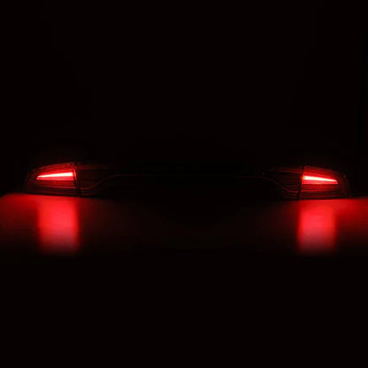 AlphaRex 15-23 Dodge Charger NOVA-Series Prismatic LED Tail Lights Black