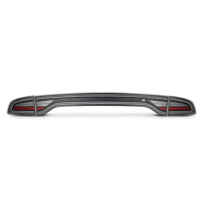 AlphaRex 15-23 Dodge Charger NOVA-Series Prismatic LED Tail Lights Black
