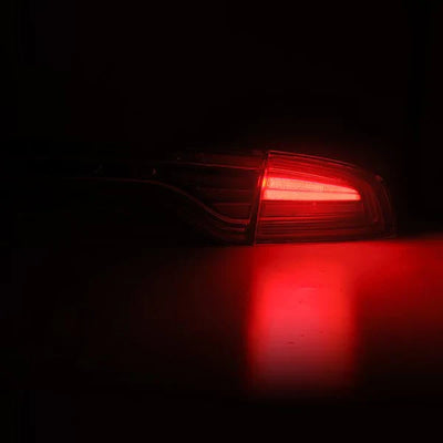 AlphaRex 15-23 Dodge Charger NOVA-Series Prismatic LED Tail Lights Black