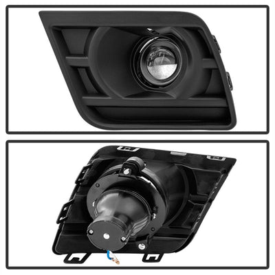 Spyder Chevy Camaro V8 14-16 (Fit SS/Z28/ZL1 Models) OEM Fog Light W/Switch - Clear FL-CCAM14-V8-C 5082411