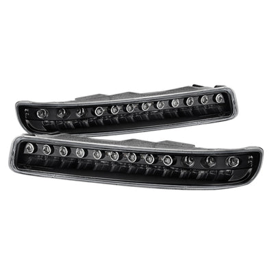 SPYDER Xtune GMC Sierra 99-06 Full LED Bumper Lights Black CBL-JH-GS99-LED-BK 9027147