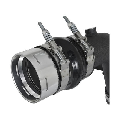 aFe Bladerunner 3in Hot and Cold Side Black Intercooler Tubes 2017 Ford Diesel Trucks V8 6.7L (td)