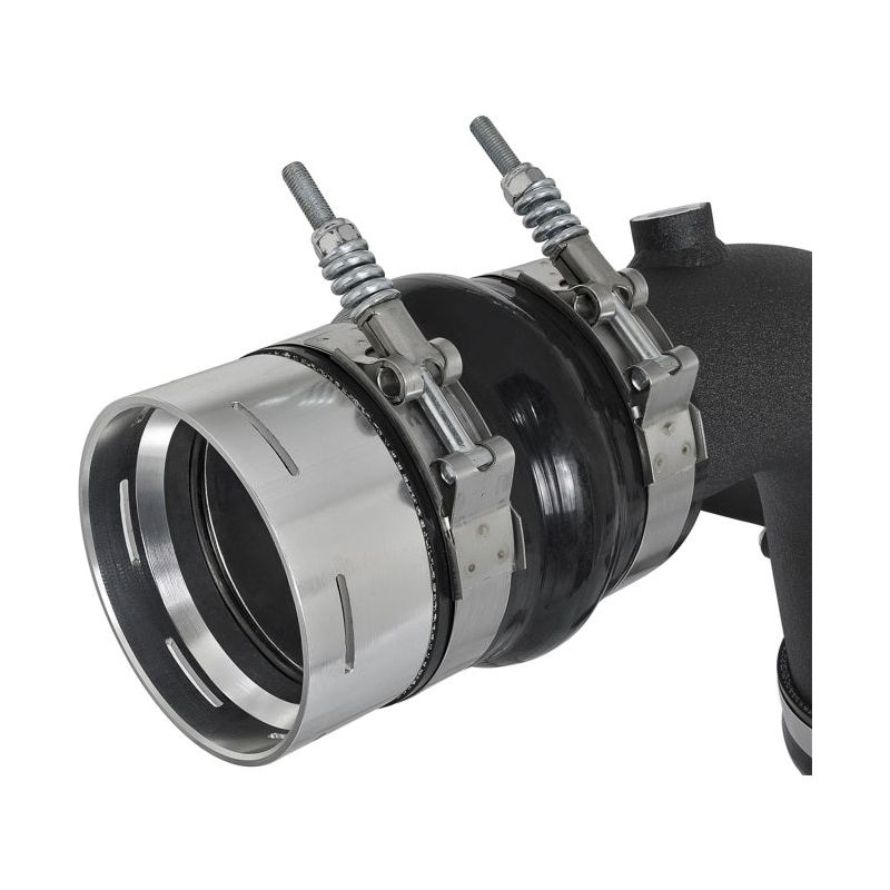 aFe Bladerunner 3in Hot and Cold Side Black Intercooler Tubes 2017 Ford Diesel Trucks V8 6.7L (td)