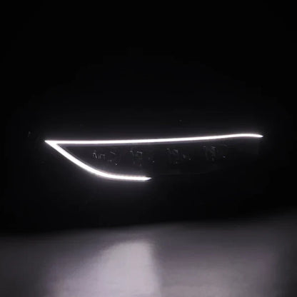 AlphaRex 16-21 Honda Civic NOVA-Series LED Projector Headlights Alpha-Black