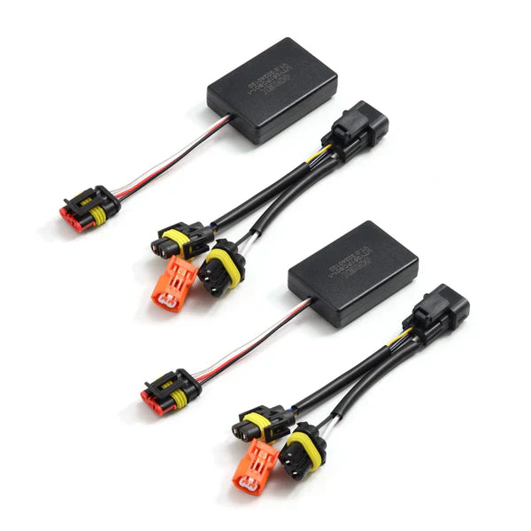 AlphaRex 16-21 Honda Civic Stock LED Headlights to AlphaRex Headlights Converters