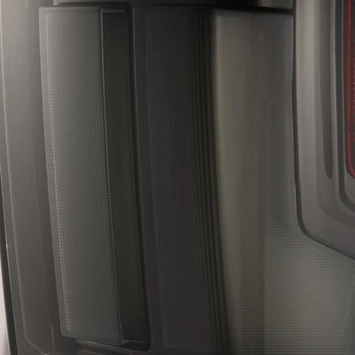 AlphaRex 16-23 Toyota Tacoma NOVA-Series Prismatic LED Tail Lights Black