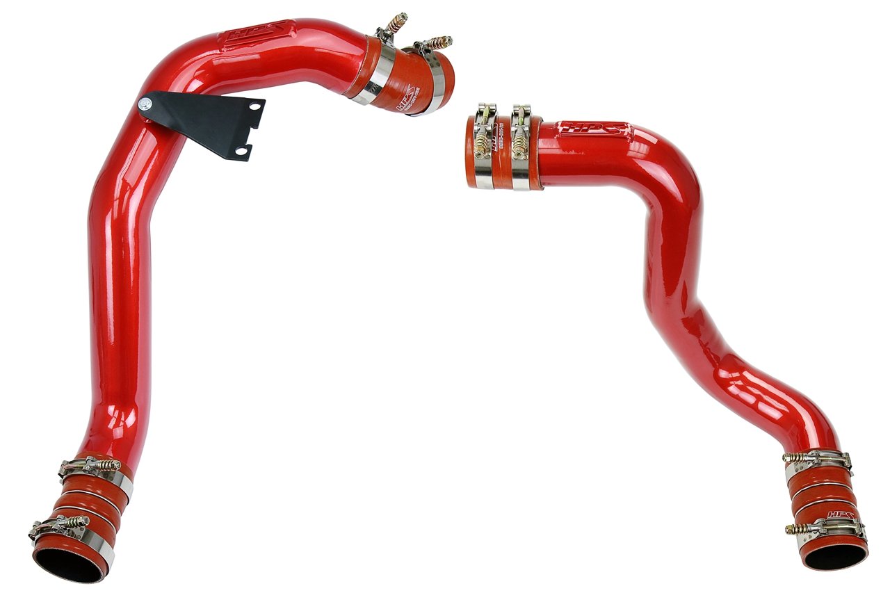 HPS Hot & Cold Side Charge Pipe with CAC Hose Intercooler Boots, 03-07 Ford F350 Superduty Powerstroke 6.0L Diesel Turbo