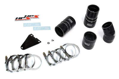 HPS Hot & Cold Side Charge Pipe with CAC Hose Intercooler Boots, 03-07 Ford F350 Superduty Powerstroke 6.0L Diesel Turbo