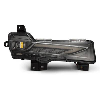 AlphaRex 17-23 Tesla Model 3/20-24 Model Y Double Tap Dual Color LED Projector Fog Lights
