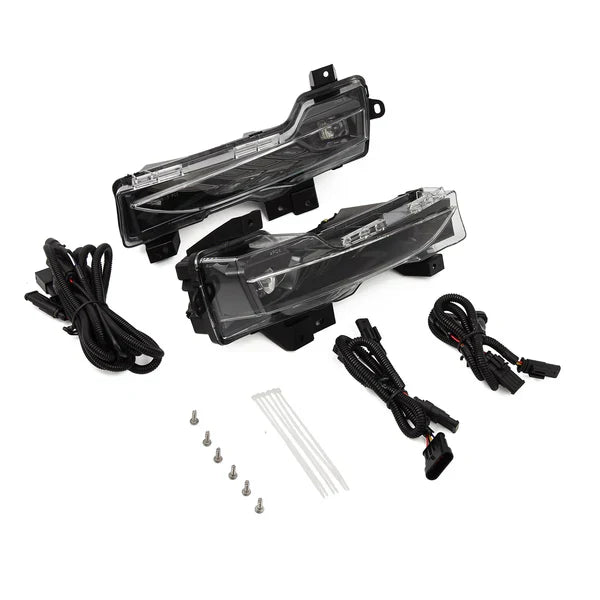 AlphaRex 17-23 Tesla Model 3/20-24 Model Y Double Tap Dual Color LED Projector Fog Lights