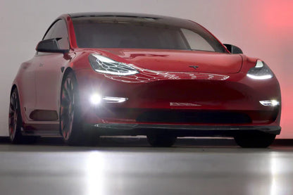 AlphaRex 17-23 Tesla Model 3/20-24 Model Y Double Tap Dual Color LED Projector Fog Lights