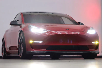 AlphaRex 17-23 Tesla Model 3/20-24 Model Y Double Tap Dual Color LED Projector Fog Lights