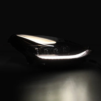 AlphaRex 17-23 Tesla Model 3 / 20-24 Model Y NOVA-Series LED Projector Headlights Black