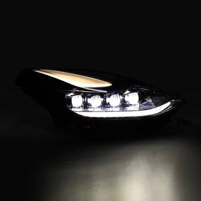 AlphaRex 17-23 Tesla Model 3 / 20-24 Model Y NOVA-Series LED Projector Headlights Black