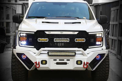 AlphaRex 18-20 Ford F150 NOVA-Series LED Projector Headlights Chrome