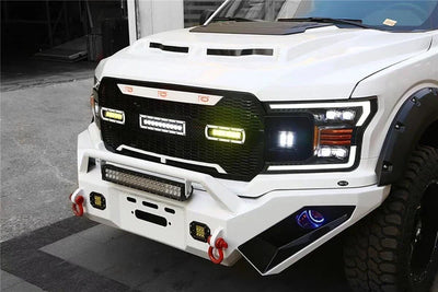AlphaRex 18-20 Ford F150 NOVA-Series LED Projector Headlights Chrome