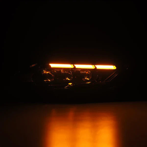 AlphaRex 18-23 Ford Mustang MK II NOVA-Series LED Projector Headlights Alpha-Black