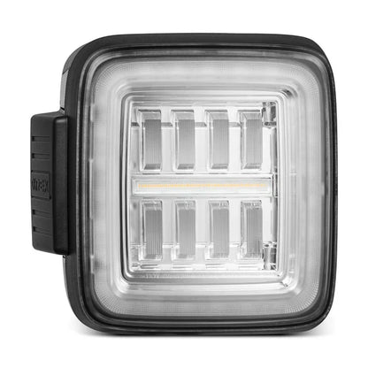 AlphaRex 18-24 Jeep Wrangler JL NOVA-Series Prismatic LED Tail Lights Clear