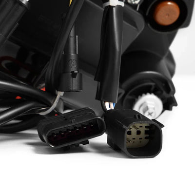AlphaRex 18-25 Jeep Wrangler JL/Gladiator JT NOVA-Series LED Projector Headlights Alpha-Black