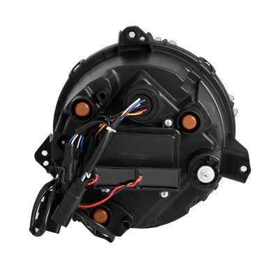 AlphaRex 18-25 Jeep Wrangler JL/Gladiator JT NOVA-Series LED Projector Headlights Alpha-Black