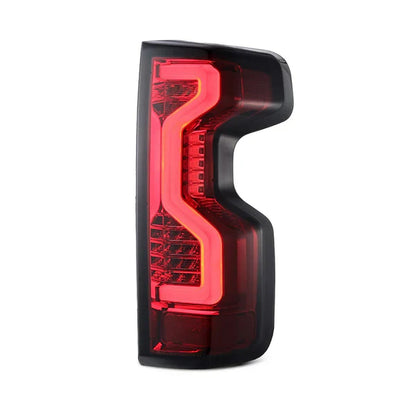 AlphaRex 19+ Chevrolet Silverado 1500/2500HD/3500HD PRO-Series LED Tail Lights Red Smoke
