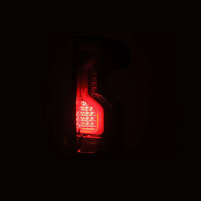 AlphaRex 19+ Chevrolet Silverado 1500/2500HD/3500HD PRO-Series LED Tail Lights Red Smoke