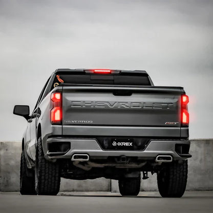 AlphaRex 19-25 Chevrolet Silverado 1500 / 20-25 Silverado 2500HD/3500HD LUXX-Series LED Tail Lights Black