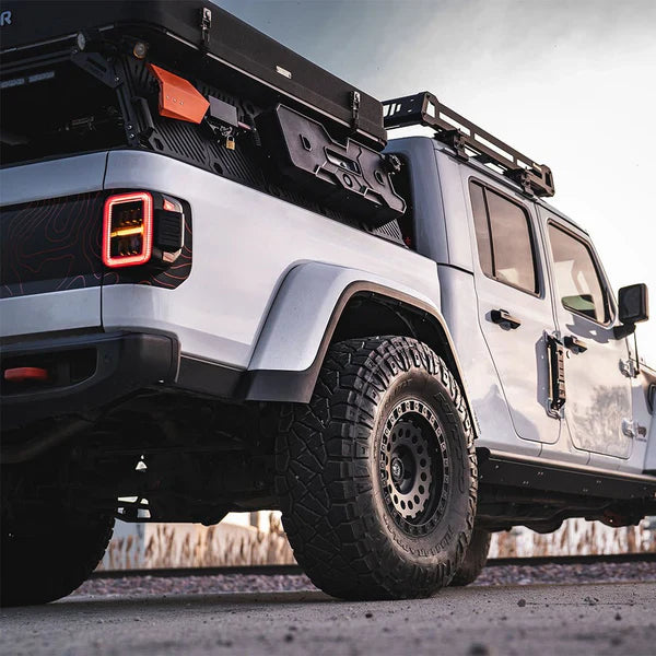 AlphaRex 19-25 Jeep Gladiator JT NOVA-Series Prismatic LED Tail Lights Chrome