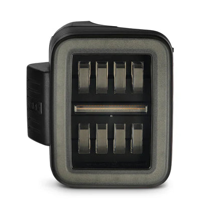 AlphaRex 19-25 Jeep Gladiator JT NOVA-Series Prismatic LED Tail Lights Alpha-Black