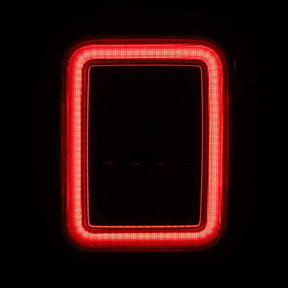 AlphaRex 19-25 Jeep Gladiator JT NOVA-Series Prismatic LED Tail Lights Alpha-Black