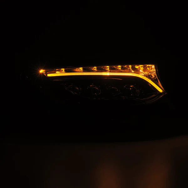 AlphaRex 19-24 Mercedes-Benz Sprinter NOVA-Series LED Projector Headlights Alpha-Black