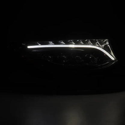 AlphaRex 19-24 Mercedes-Benz Sprinter NOVA-Series LED Projector Headlights Alpha-Black