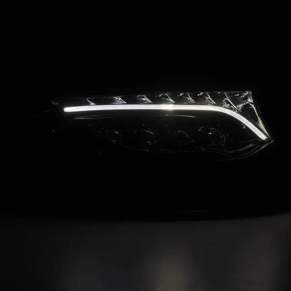 AlphaRex 19-24 Mercedes-Benz Sprinter NOVA-Series LED Projector Headlights Alpha-Black