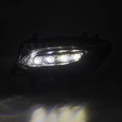 AlphaRex 19-24 Mercedes-Benz Sprinter NOVA-Series LED Projector Headlights Black
