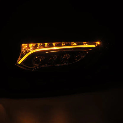 AlphaRex 19-24 Mercedes-Benz Sprinter NOVA-Series LED Projector Headlights Black