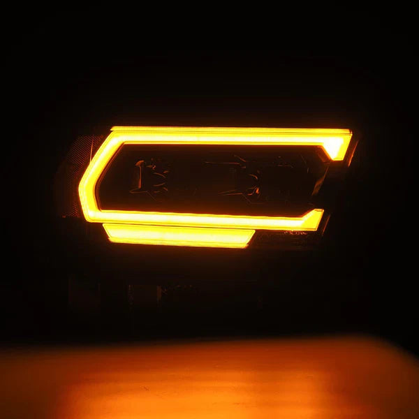 AlphaRex 19-24 Ram 1500 (MK II 2500 Style) PRO-Series Halogen Projector Headlights Alpha-Black