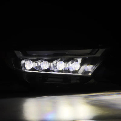 AlphaRex 19-25 Toyota RAV4 (High Trim) NOVA-Series LED Projector Headlights Black