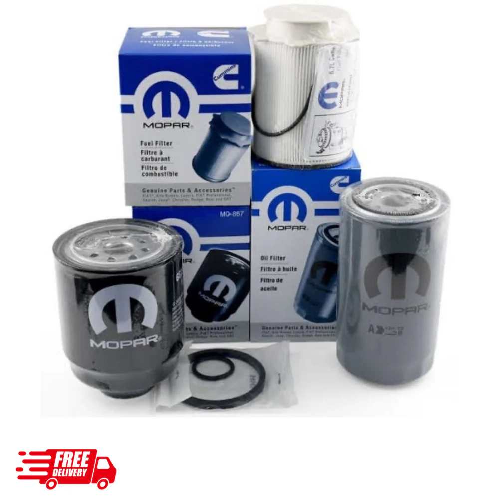 Mopar 2013-2018 Dodge RAM 2500-5500 6.7L Cummins Oil Fuel Filter Kit OEM quality image 0