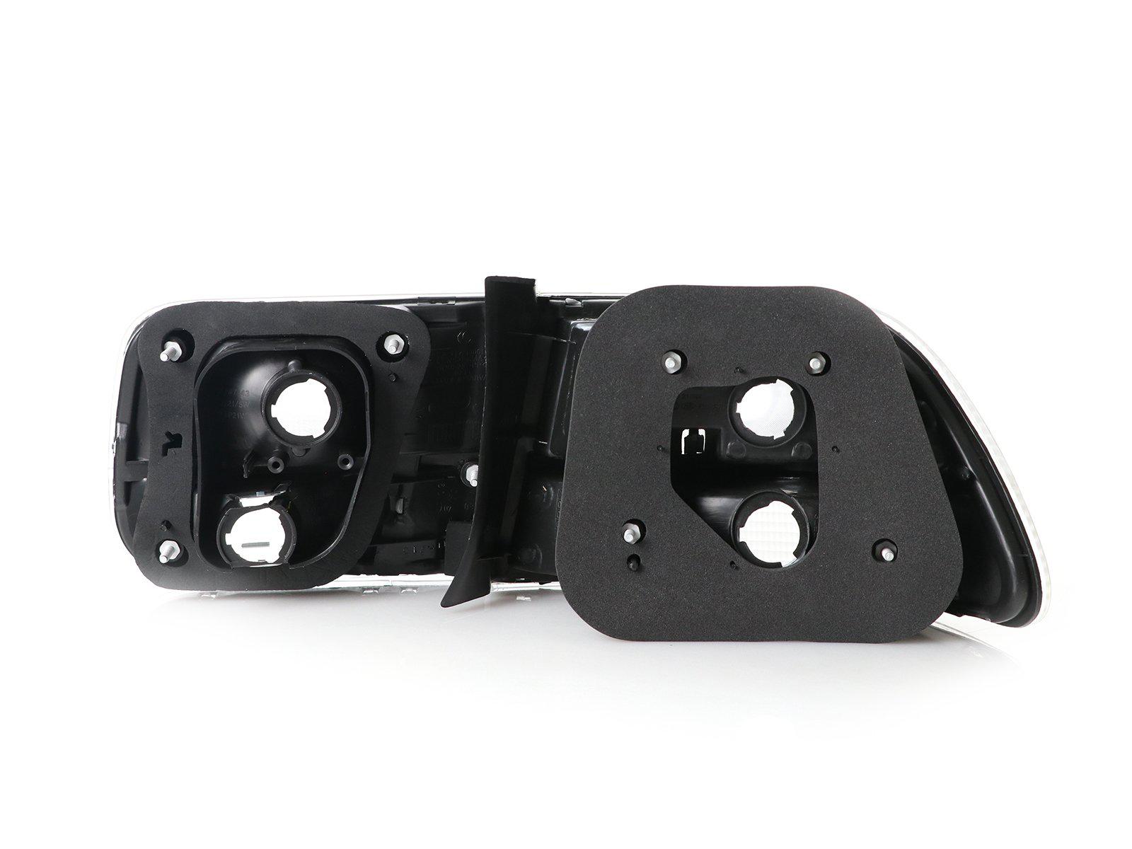 1996-2000 Honda Civic 2d Coupe Ek Jdm Clear 4pcs Rear Tail Light