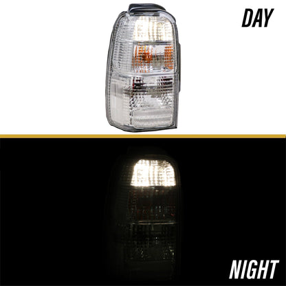 1996-2002 Toyota 4runner Trd Jdm Clear Rear Tail Lights Made By Unique Style Racing
