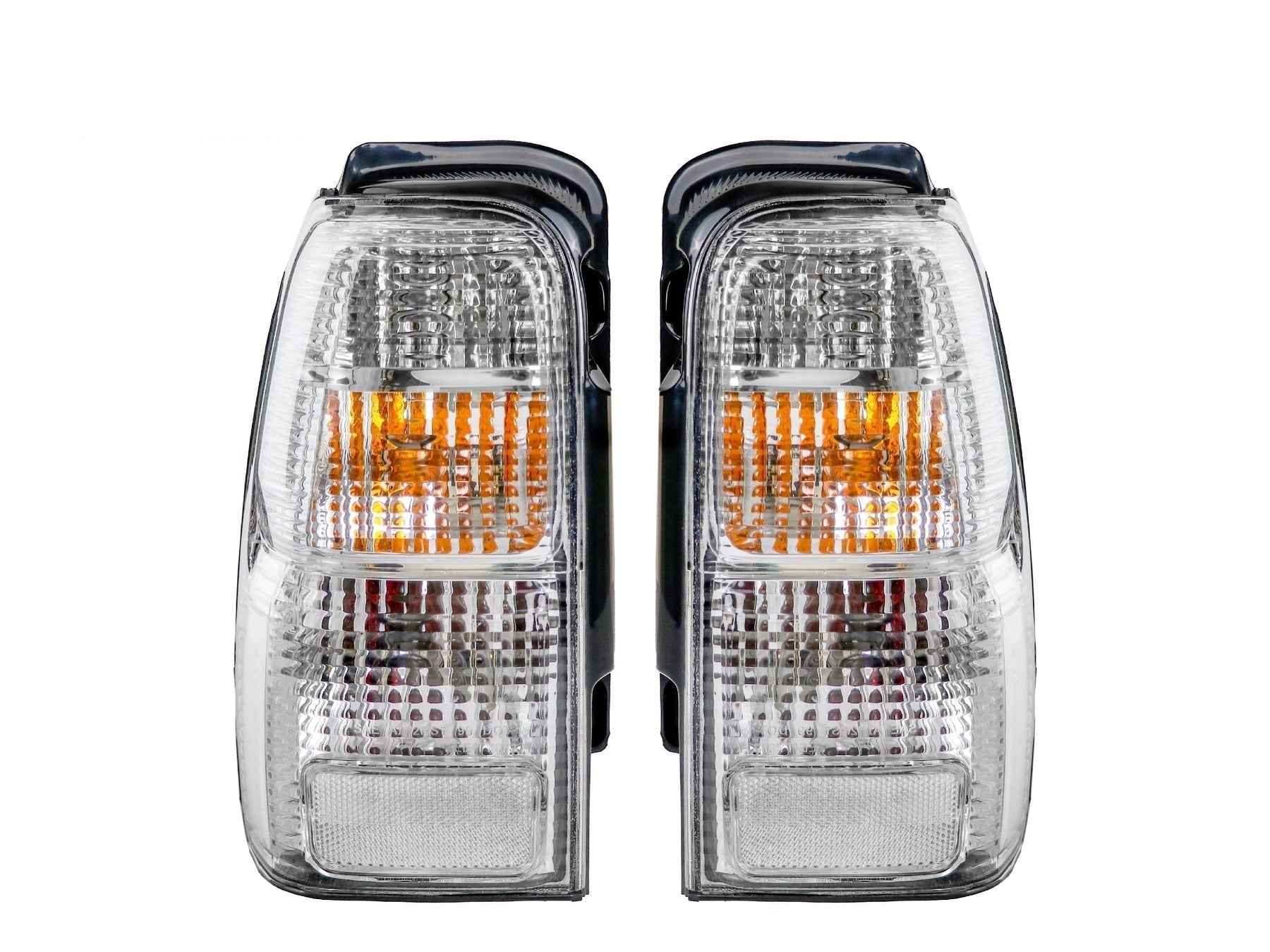 1996-2002 Toyota 4runner Trd Jdm Clear Rear Tail Lights Made By Unique Style Racing