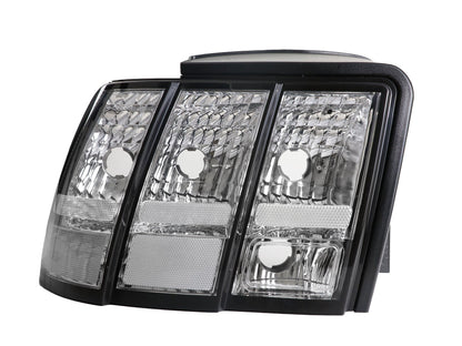 1999-2004 Ford Mustang V6 Gt New Edge Clear Euro Style Tail Light Made By Depo
