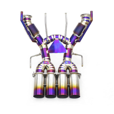 Titanium X Pipe Catback Exhaust System For McLaren 765LT 4.0T V8