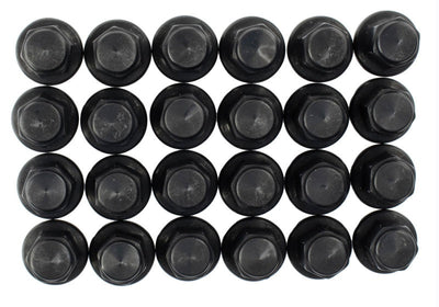 Ford Racing M14 x 1.5 Black Lug Nut - Set of 24 M-1012K-F15B