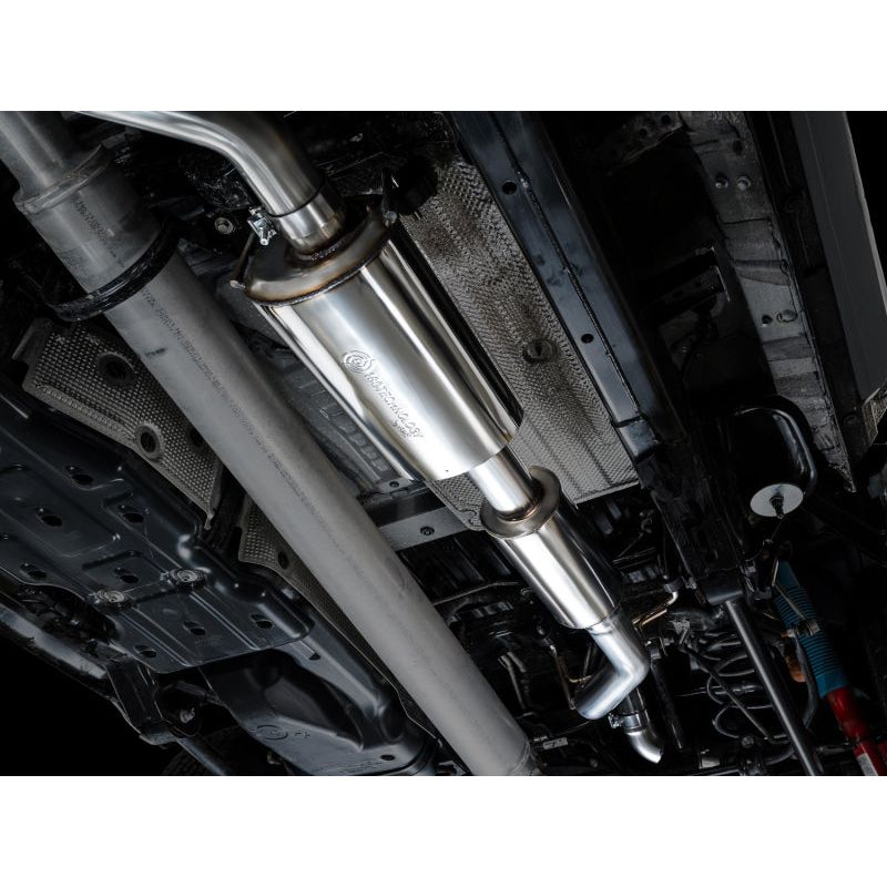 AWE Exhaust - 2024+ Toyota Tacoma Dual Chrome Silver Tips