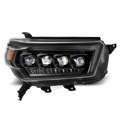 AlphaRex 10-13 Toyota 4Runner NOVA-Series LED Projector Headlights Alpha-Black