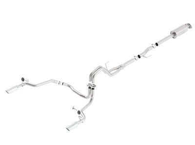 Borla 15-16 Ford F-150 3.5L EcoBoost Ext. Cab Std. Bed Catback Exhaust ATAK Single Split Rear Exit 140616